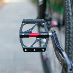 ROCKBROS Super Lightweight Bike Pedals in Black or Red (Pair)