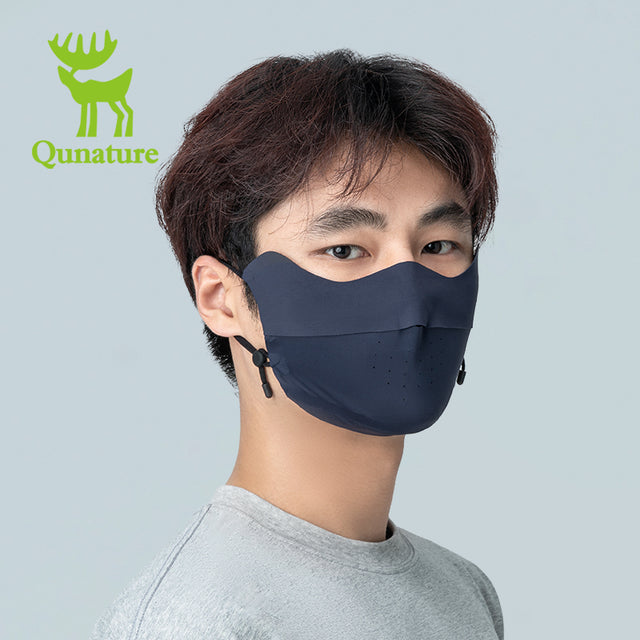 Qunature Summer Outdoor Face Mask Breathable Comfort UV Protection