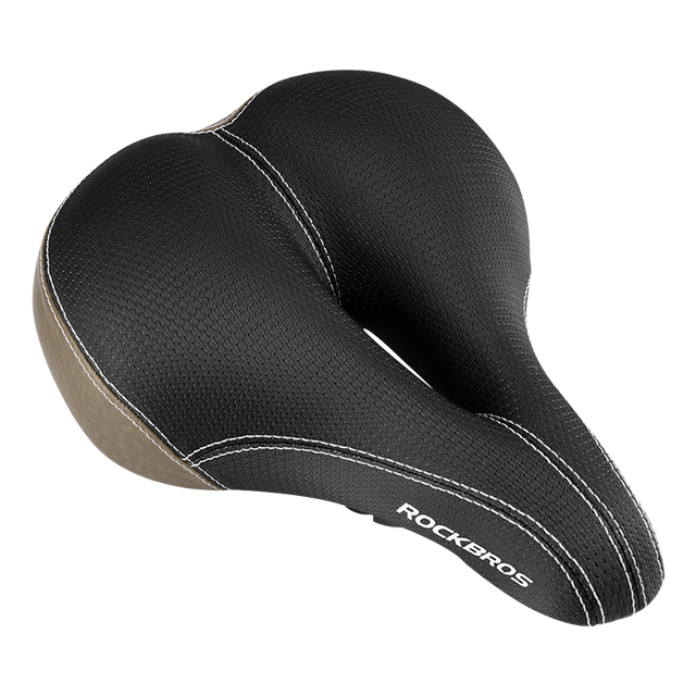 ROCKBROS Bicycle Bike Saddle Seat with Taillight Breathable Shockproof Soft Cushion