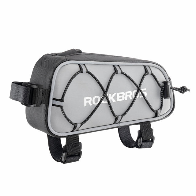 ROCKBROS Bicycle Top Tube Bag Cycling Road Bike Frame Bag Waterproof Reflective