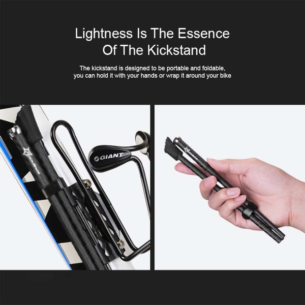 ?ROCKBROS Portable Folding Bike Kickstand ¨C Ultra-Stable Parking Solution