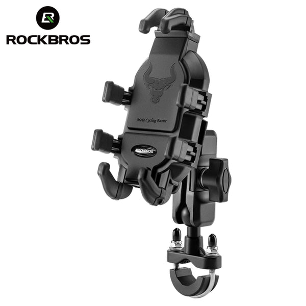 ​ROCKBROS 360° Adjustable Bike Phone Mount – Secure & Versatile Cycling Companion #Style_U-Bar Handlebar
