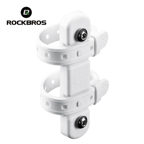 ?ROCKBROS Bike Water Bottle Holder Adapter ¨C Universal Mounting Solution #Color_White