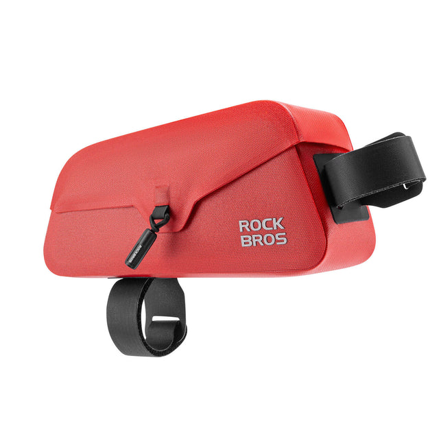 ROCKBROS Magnetic Waterproof Bike Top Tube Frame Bag designed for secure storage and easy access, keeping your essentials safe from the elements during rides.