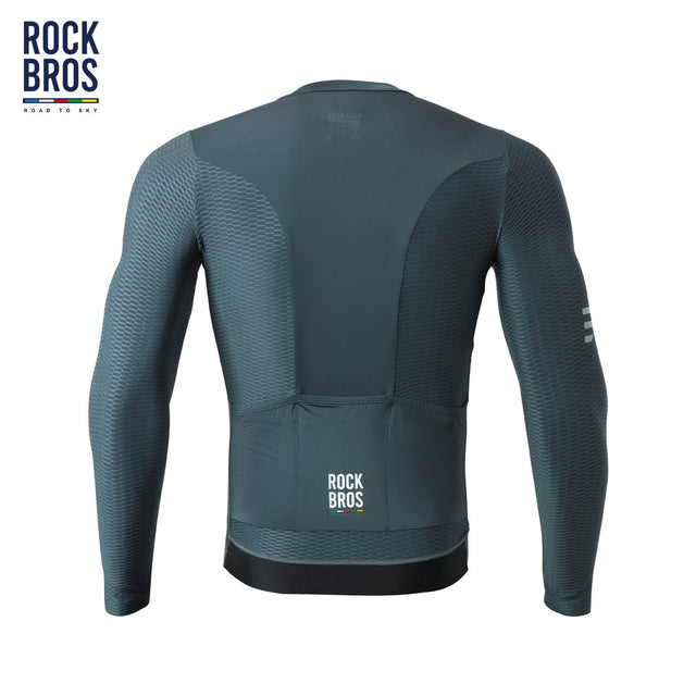 ROCKBROS Road to Sky Long Sleeve Cycling Jersey Breathable Sports Jacket