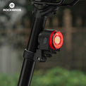 ROCKBROS Wireless Remote Bicycle Tail Light with Alarm and Horn – Anti-Theft Safety Bell