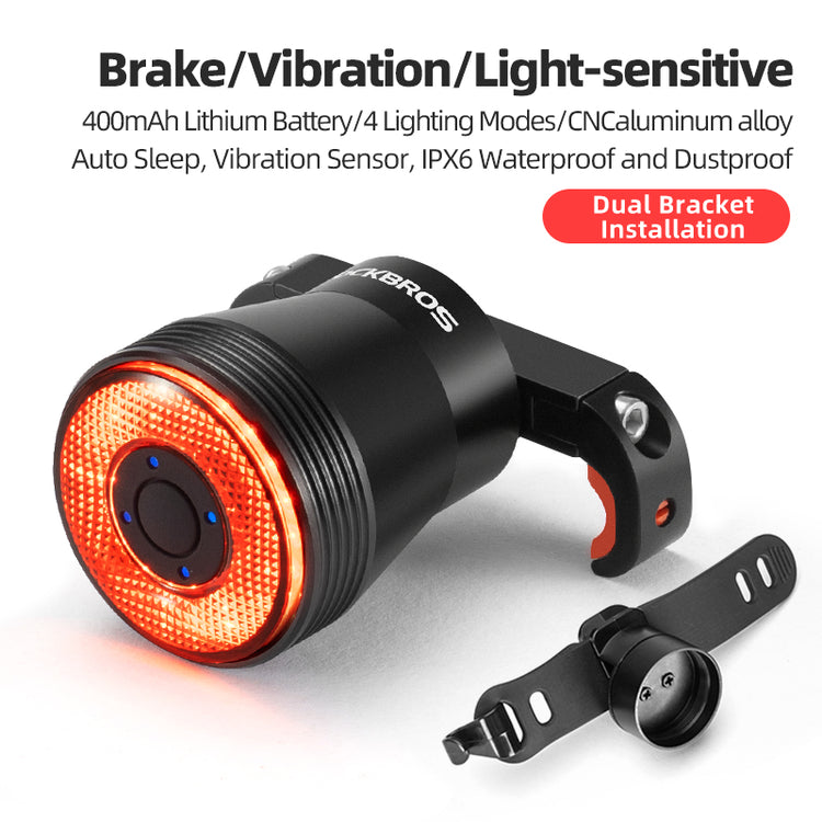 ROCKBROS Bicycle Smart Brake & Tail Light Q5