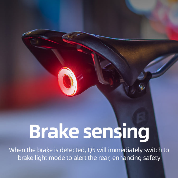 ROCKBROS Bicycle Smart Brake & Tail Light Q5