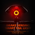 ROCKBROS Bicycle Smart Brake & Tail Light Q5
