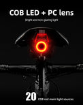 ROCKBROS Bicycle Smart Brake & Tail Light Q5