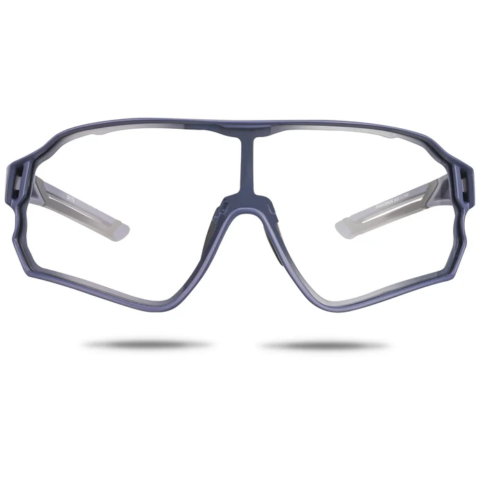 Rockbros Photochromic Full Frame Cycling Sunglasses Color Navy Blue
