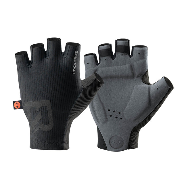 ROCKBROS Gel-Padded Half-Finger Cycling Gloves with Elastic Interface