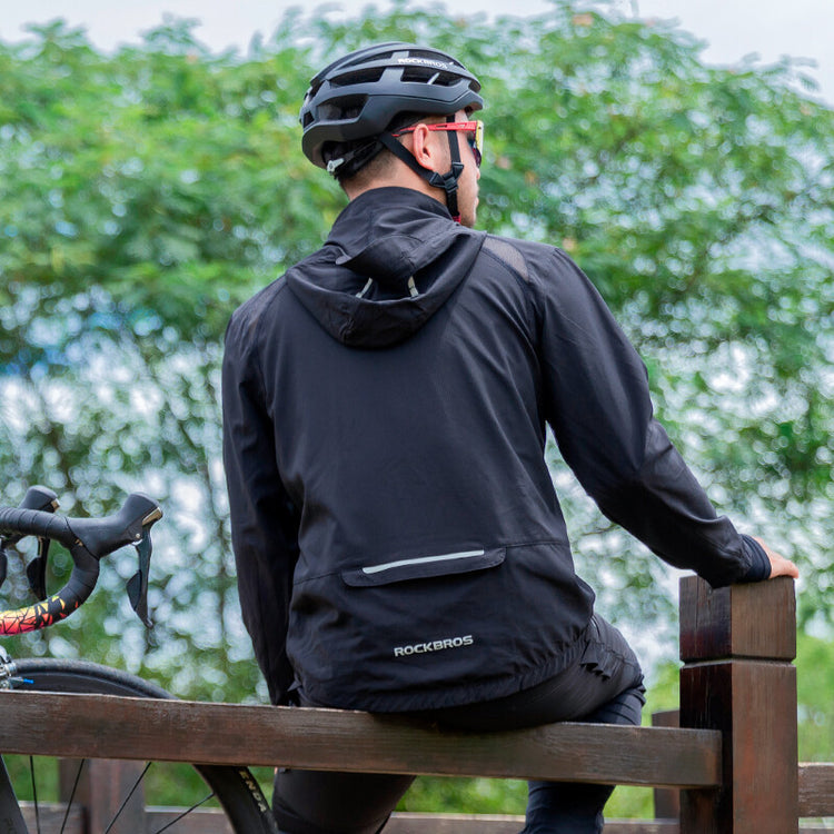 all-groups ROCKBROS Men's Cycling Jacket & Pants Set