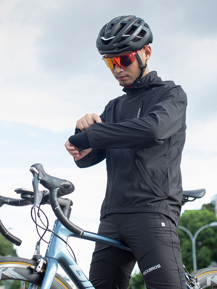 all-groups ROCKBROS Men's Cycling Jacket & Pants Set
