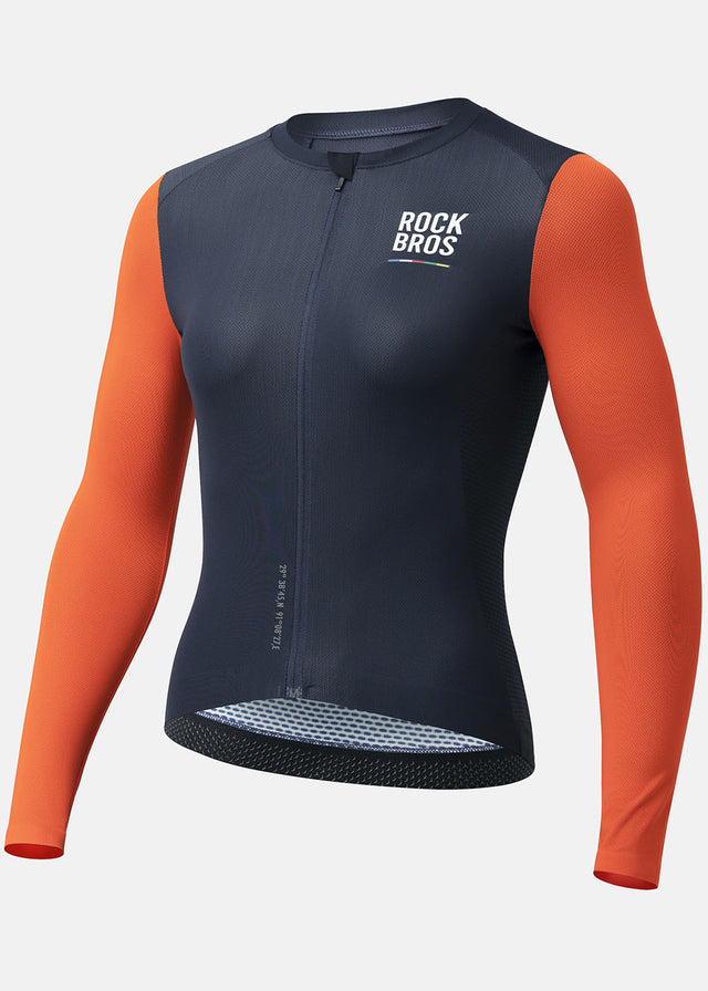 ROCKBROS ROAD TO SKY Cycling Clothes Women's Long-Sleeved Jersey