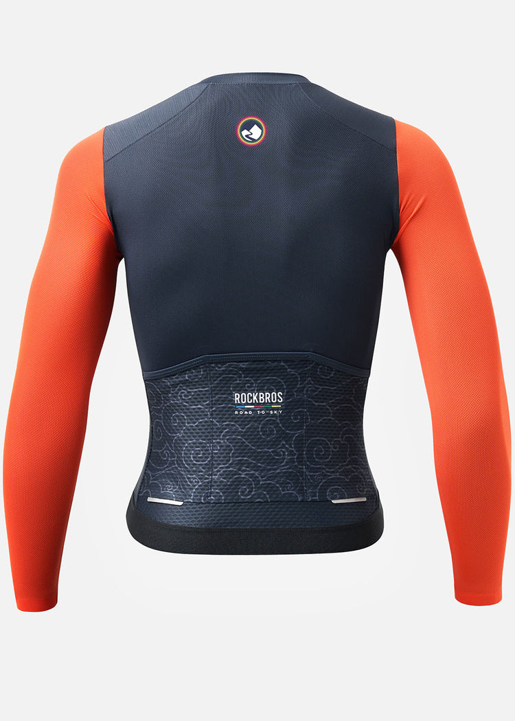 ROCKBROS ROAD TO SKY Cycling Clothes Women's Long-Sleeved Jersey