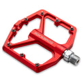 ROCKBROS Ultra Lightweight Flat Bike Pedals in Various Colours (Pair) Color Red