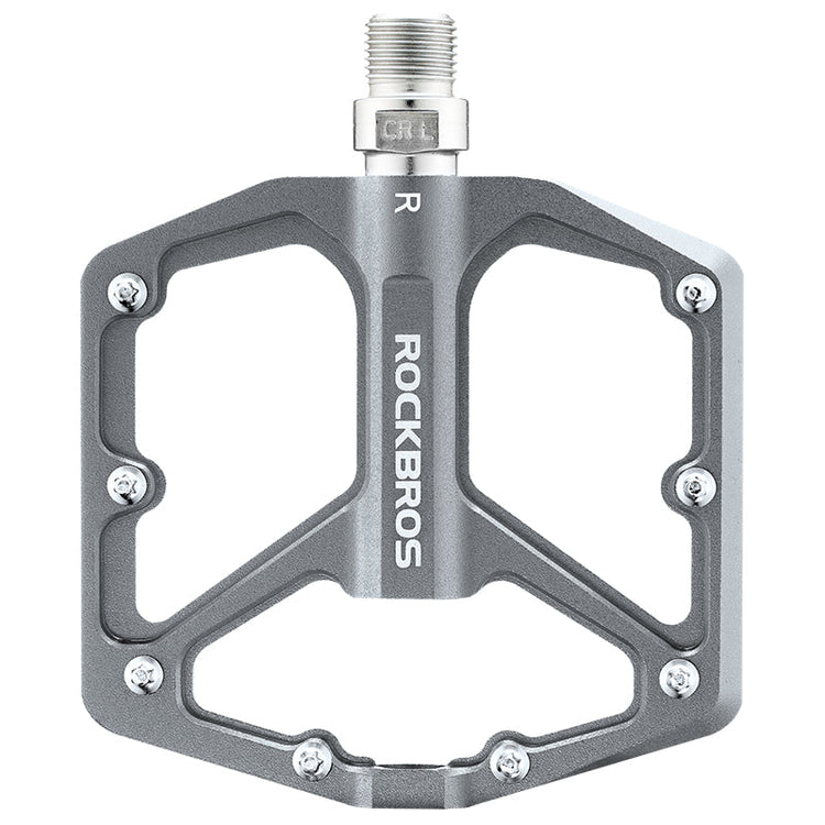ROCKBROS Ultra Lightweight Flat Bike Pedals in Various Colours (Pair) Color Titanium