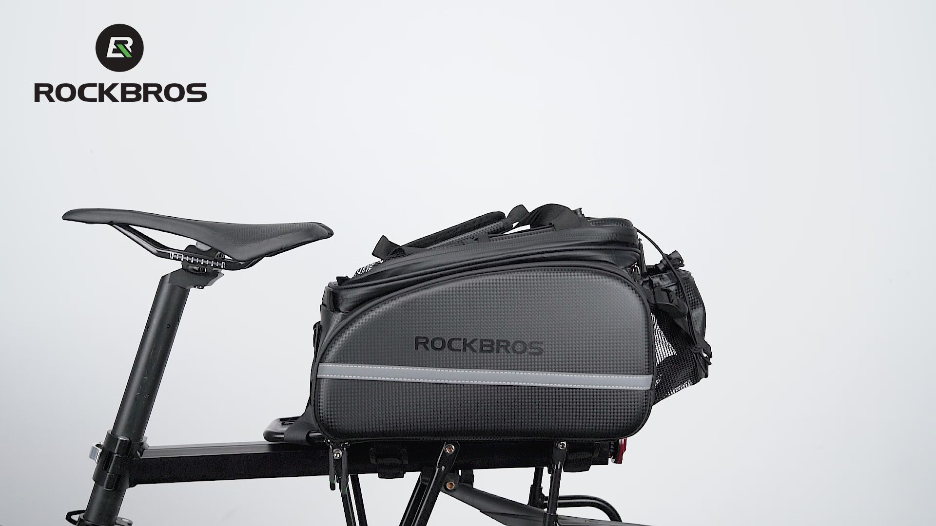 ROCKBROS Deluxe Bicycle Pannier Bike Bag with Extendable Compartments