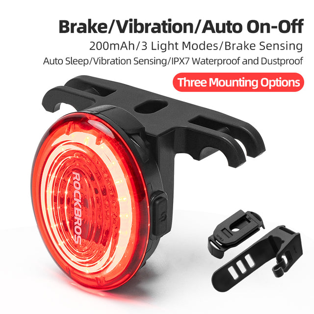 ROCKBROS Bike Saddle Mount Tail Light