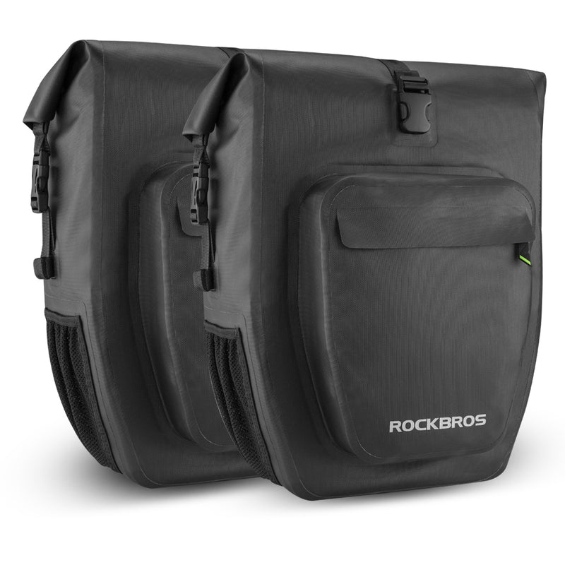 ROCKBROS Pro Cycling Saddlebag in Grey or Black - Single/Pair