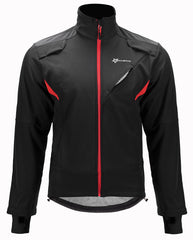 RockBros Men Winter Cycling Jacket Fleece Thermal Warm Windproof Water-Resistant