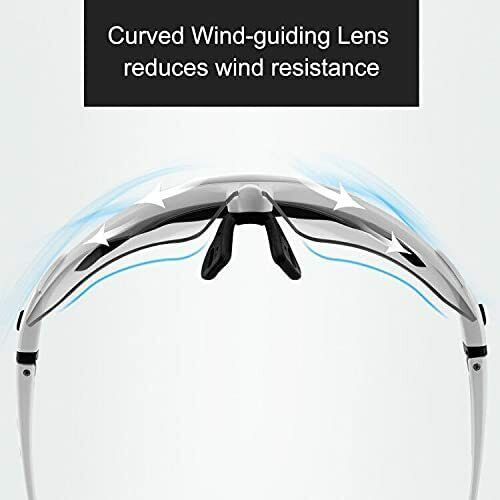 ROCKBROS Cycling Sunglasses Bicycle Photochromic Glasses Full Frame Eyewear