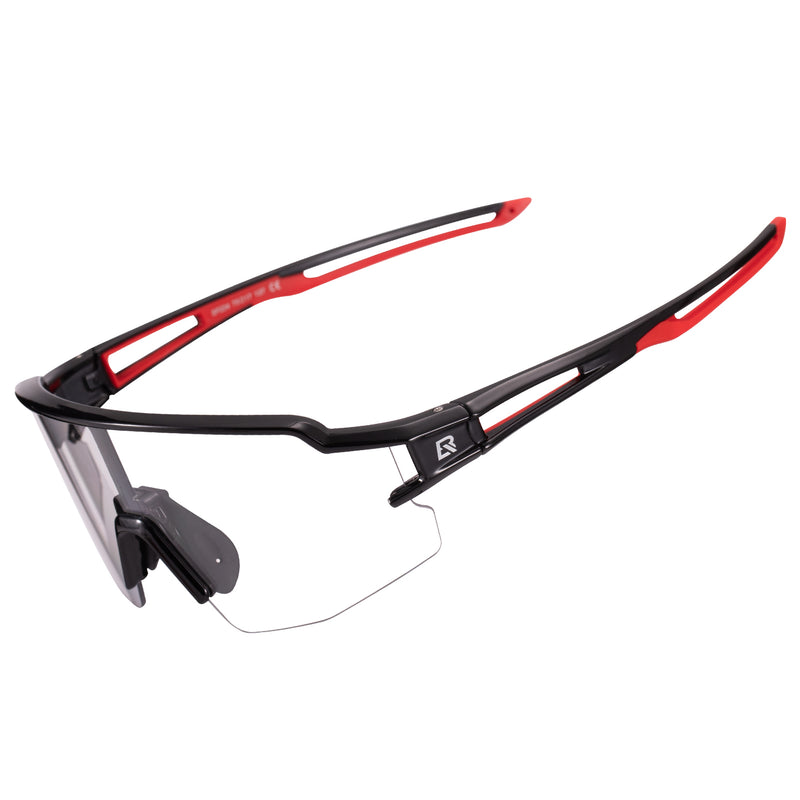 Rockbros Half Frame Photochromic Sport Sunglasses