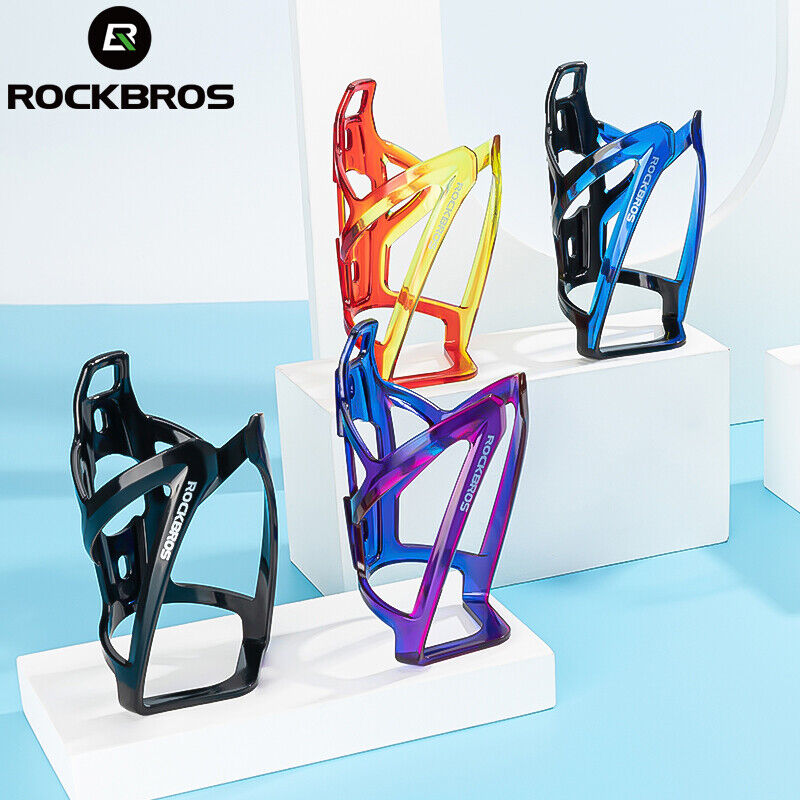 ROCKBROS MTB Bike Bottle Cage Cycling Bicycle Water Bottle Holder Gradient PC