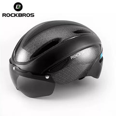 RockBros Cycling Helmet With Goggles LED Light Mountain Road Bike Bicycle Helmet