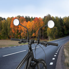 Rockbros- Bike Mirror Handlebar Mount Safe Rear View Mirror