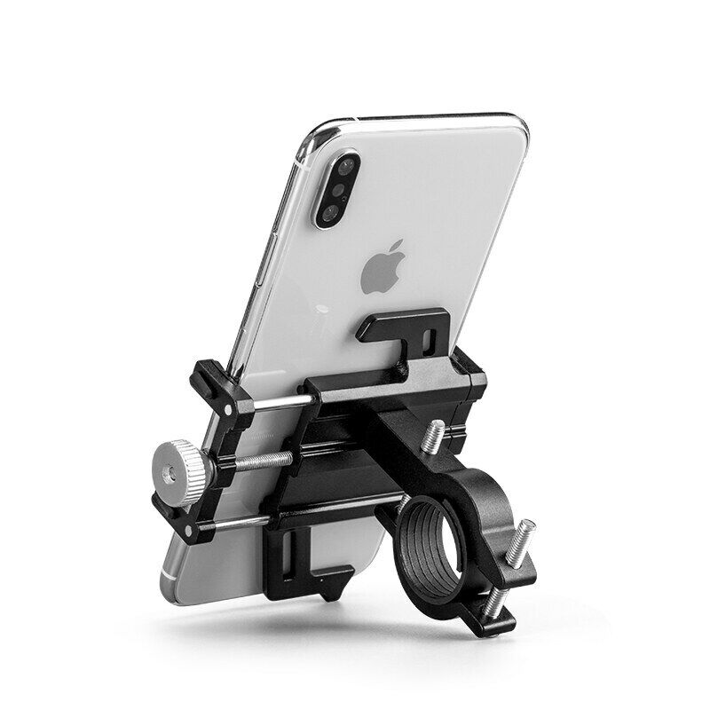 ROCKBROS Aluminium Bike Handlebar Phone Holder Adjustable