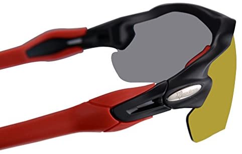 Rockbros-Polarised Half Frame Sports Sunglasses