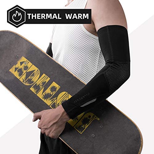 ROCKBROS Thermal Arm Sleeves Cycling Arm Warmers for Men Women Winter Arm Cover