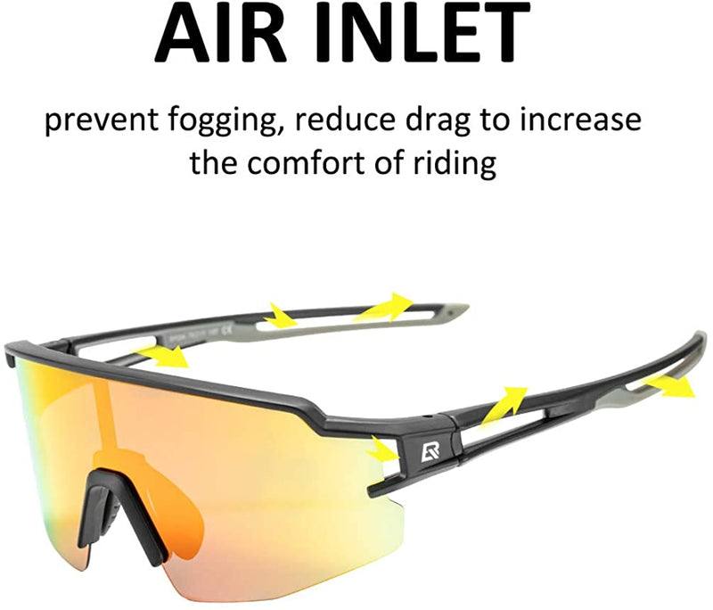 Rockbros-Ultralight Polarised Sports Sunglasses