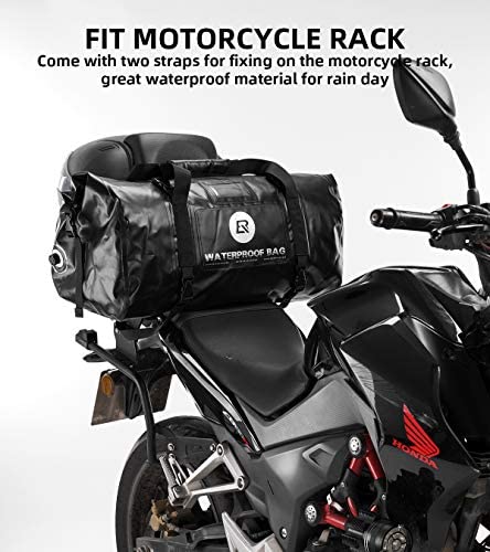 ROCKBROS Waterproof Duffel Bag 60L Motorcycle Travel Dry Duffel Bag