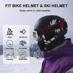 Rockbros-Balaclava Unisex Fleece Ski Mask, Windproof Face Mask