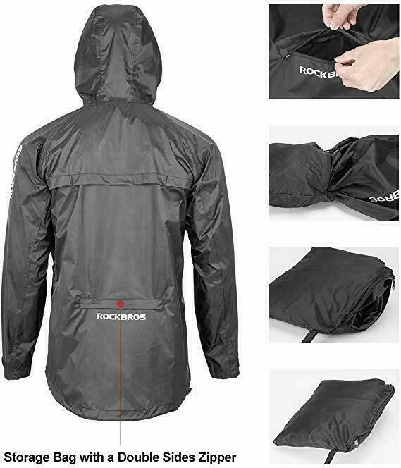Rockbros-Cycling Windproof Waterproof Long Jacket