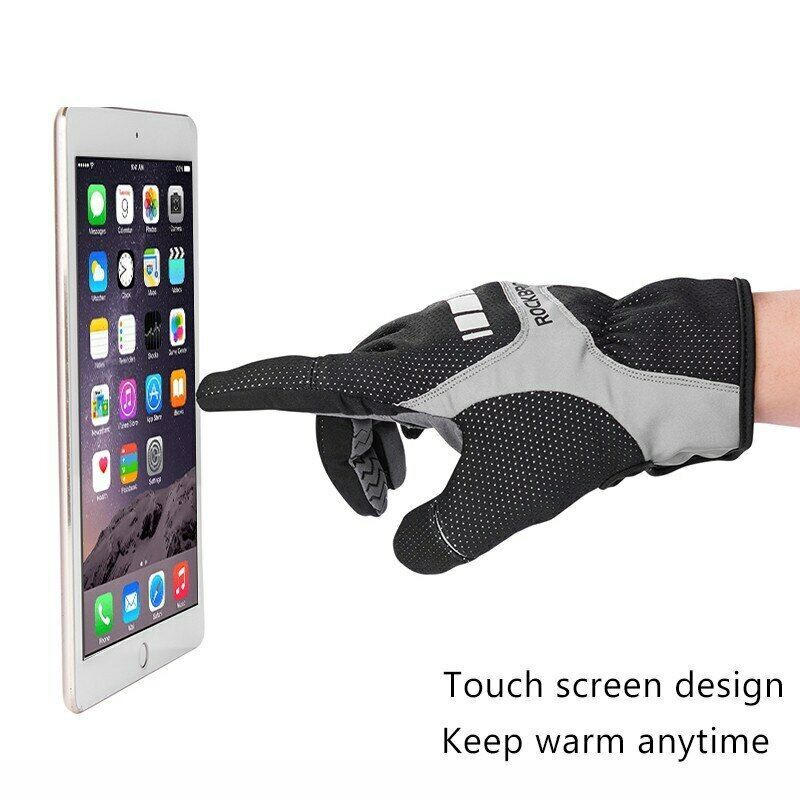 RockBros Winter Touch Screen Gloves Snowboard GlovesThermal Glove waterproof-S173BGR