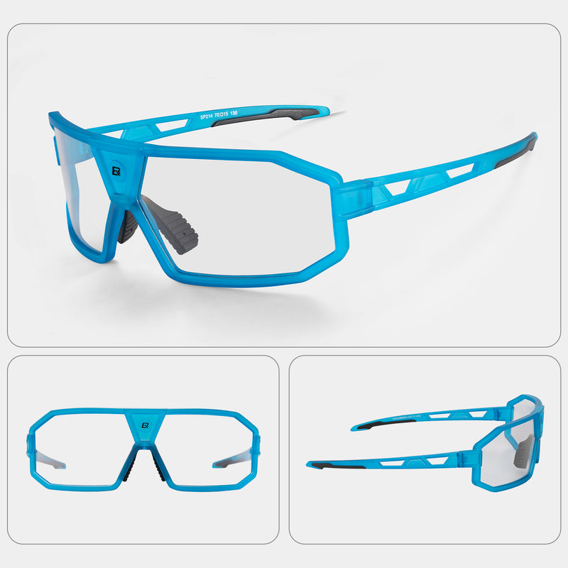 ROCKBROS-Ultralight Full Frame Photochromic Sunglasses