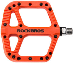 Rockbros-Extra Large Mountain Bike Pedals Nylon Composite Bearing 9/16