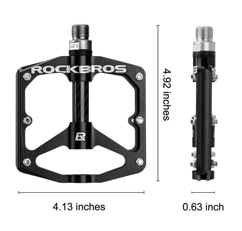 ROCKBROS Ultra Lightweight Bike Pedals in Various Colours (Pair)