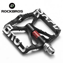 ROCKBROS Lightweight Flat Bike Pedals in Various Colours (Pair)