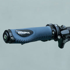 ROCKBROS Bike Double Lock Rubber Grips Bicycle Handlebar Grips Anti-skid 2.22cm