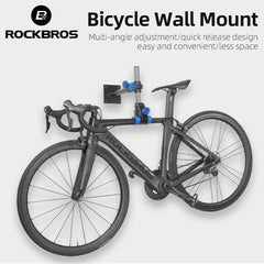 ROCKBROS Bike Repair Stand Wall Mounted Bike Maintenance Stand Station Adjustable Height