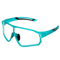 Rockbros Photochromic Full Frame Cycling Sunglasses Color Blue