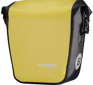 ROCKBROS Std Bicycle Saddlebags in Black or Yellow (Pair)
